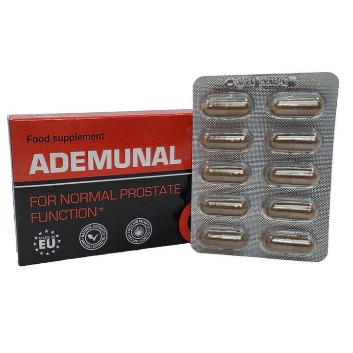 Emballages et gélules adémunaux